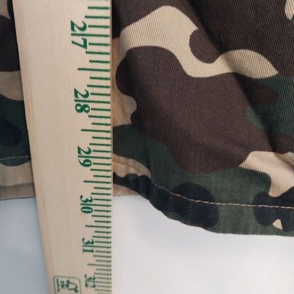 Dogg Supply Mens Utility Jacket L Camo/Tan Reversible Full Zip Hunting Fishing - Picture 4 of 11